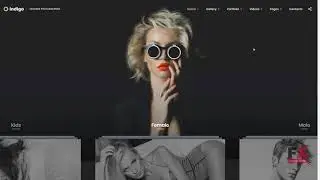 Indigo - Fashion Photographer Responsive Multipage Website Template T