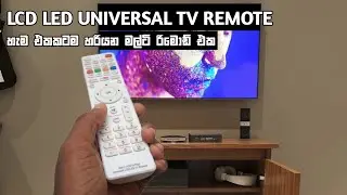 LED LCD TV Universal TV Remote Sinhala 