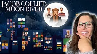 LucieV Reacts for the first time to Jacob Collier - Moon River