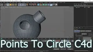 Points To Circle | Cinema 4D | Script