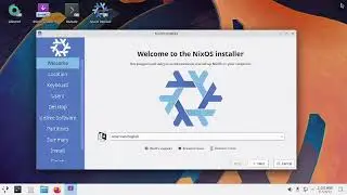 Installation of NixOS KDE Desktop