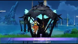 Genshin Impact - Dangerous Haul Commission to Sabotage the slime balloon