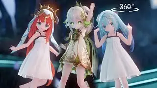 【360 ° VR】Genshin cute is by my side!