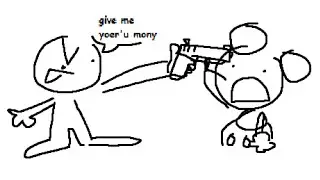 FNF Oneshot mod: Mickey gets mugged lmfao - Predicament