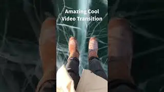 Amazing Video Transition from Street to Ice Sheet