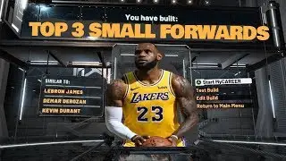 TOP 3 SMALL FORWARD BUILDS *PATCH 10* IN NBA 2K20! MOST OVERPOWERED SMALL FORWARD BUILDS IN 2K20!
