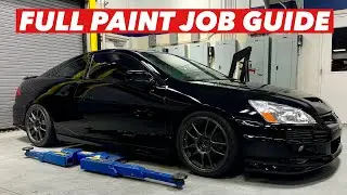 Full Paint Job in 20 Minutes!! // @PaintSociety 2005 Honda Accord (E1)