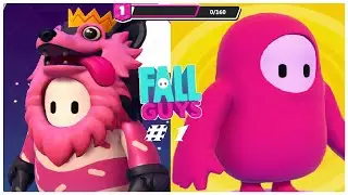 Starting out my first time playing fall guys and getting my first win (No commentary) |Fall guys #1|