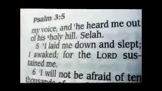 Psalm 3 Holy Bible (King James)