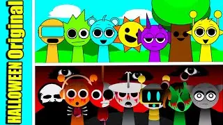 Normal Horror Version Vs HALLOWEEN Version | Incredibox Sprunki HALLOWEEN Mode!