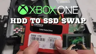 How to swap HDD to SSD on XBOX One