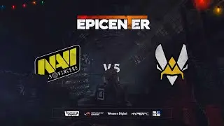 Natus Vincere vs Vitality - EPICENTER 2019 - map1 - de_dust2 [Gromjkeee & pchelkin]