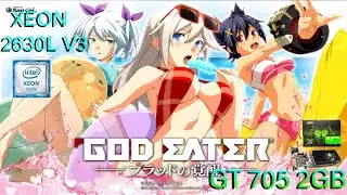 God Eater Resurrection Teste com a GT 705 2gb Revenger / Xeon 2630L v3