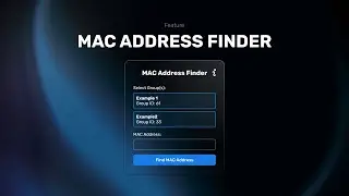 MAC Address Finder: Instantly Locate Devices on Your Network