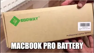 UNBOXING: Apple MacBook Pro Battery - E EGOWAY for 15 Inch Mac | New