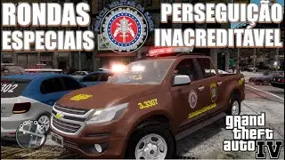 GTA 4 POLICIA🔰PMBA - RONDESP: perseguição inacreditável