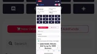 Smm panel website php script 
