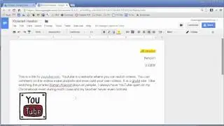 Google Docs Collaborating