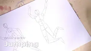 How to Draw: a Person Jumping