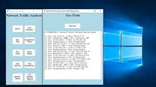FORENSICS TOOLS||NETWORK TRAFFIC ANALYSIS||GEO PRINT