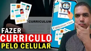 Como fazer Currículo pelo Celular Grátis em PDF