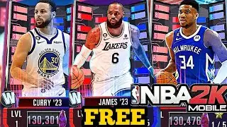 STACKED PLAYOFF THEME WITH CURRY, GIANNIS, KD AND HOW TO GET A FREE LEBRON