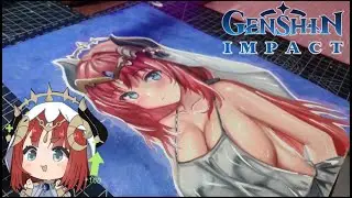 Drawing Nilou - Genshin Impact