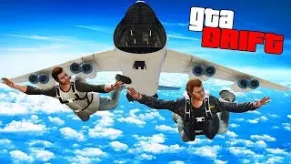 GTA DRIFT — НАС ПОХИТИЛИ. ВЫБИРАЕМСЯ ИЗ ДОМА. СПРЫГНУЛИ С САМОЛЁТА (#23)
