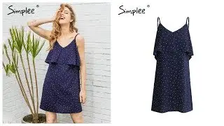 Одежда с AliExpress   Красивое летнее платье