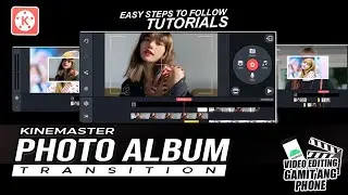KINEMASTER PHOTO ALBUM TRANSITION | BLACKPINK LISA
