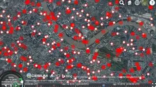 Visualization One Day Bike Sharing London