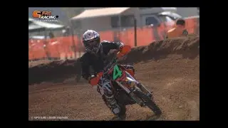 ktm 65 sx,  prima gara di Riccardo.