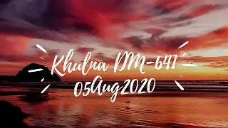 Class 3 of Khulna DM641 on 05AUG20