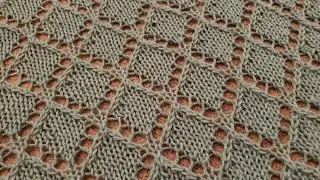 Part 1 - Diamond Lace Shawl Knitting Tutorial!