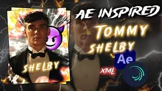 Thomas Shelby Ae Inspired Edit🔥♥️|  Alight Motion Preset|| Starboy Song Edit |