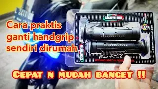 Cara pasang handgrip motor