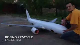 Boeing 777 engine test #2