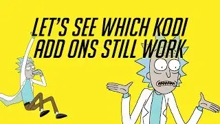 So what Kodi add ons work post Dish Network Lawsuit | Testing the TVAddons.ag add ons.