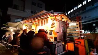 How This Street Ramen Stall Sells 50 Bowls in Just One Hour｜Japanese ramen on the street