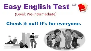 Easy English Test (Pre-intermediate)