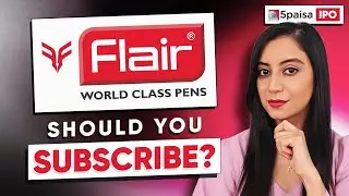 Flair Writing IPO - APPLY or NOT? | Flair Writing Industries IPO Review & Flair Writing IPO Details