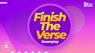 Finish The Verse: Boomplay Staff Edition