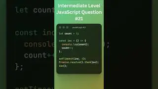 JavaScript Interview Question 