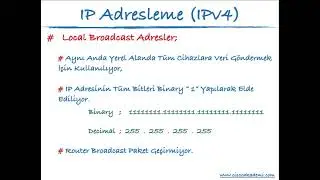 04 - Özel IP (IPv4) Adresleri Nelerdir ?