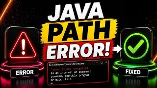 Java Not Recognized? Fix Java PATH Error in Windows 11