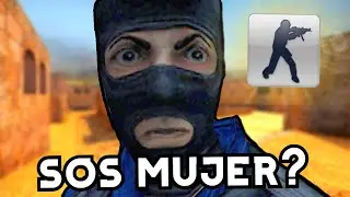 ESTO PASA CUANDO UNA "MUJER" JUEGA CS 1.6