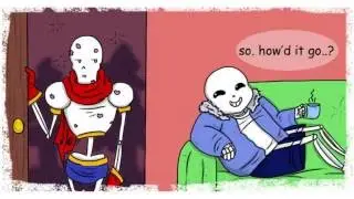 Surprise Undertale Comic: Dogs, Bones and Stars