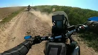 Belgium Off road trails with a T7 and a SWM650