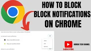 How To Disable Chrome Notifications On Windows 10 - Full Tutorial