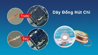 #270 Dây đồng hút thiếc, hút chì
